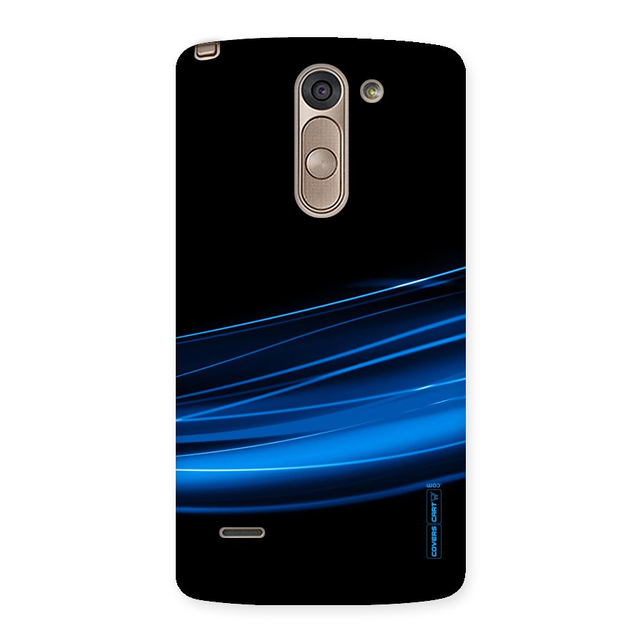 Blue Flow Back Case for LG G3 Stylus