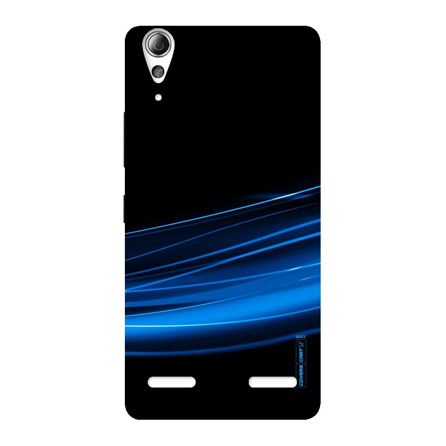 Blue Flow Back Case for Lenovo A6000 Plus