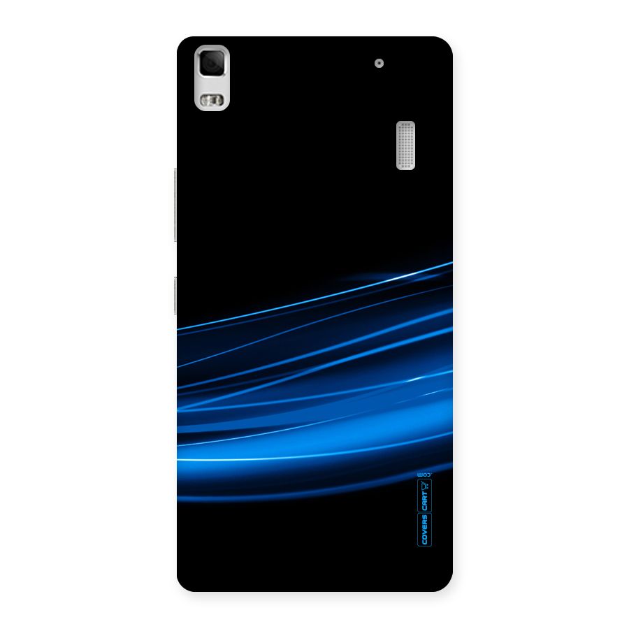 Blue Flow Back Case for Lenovo A7000