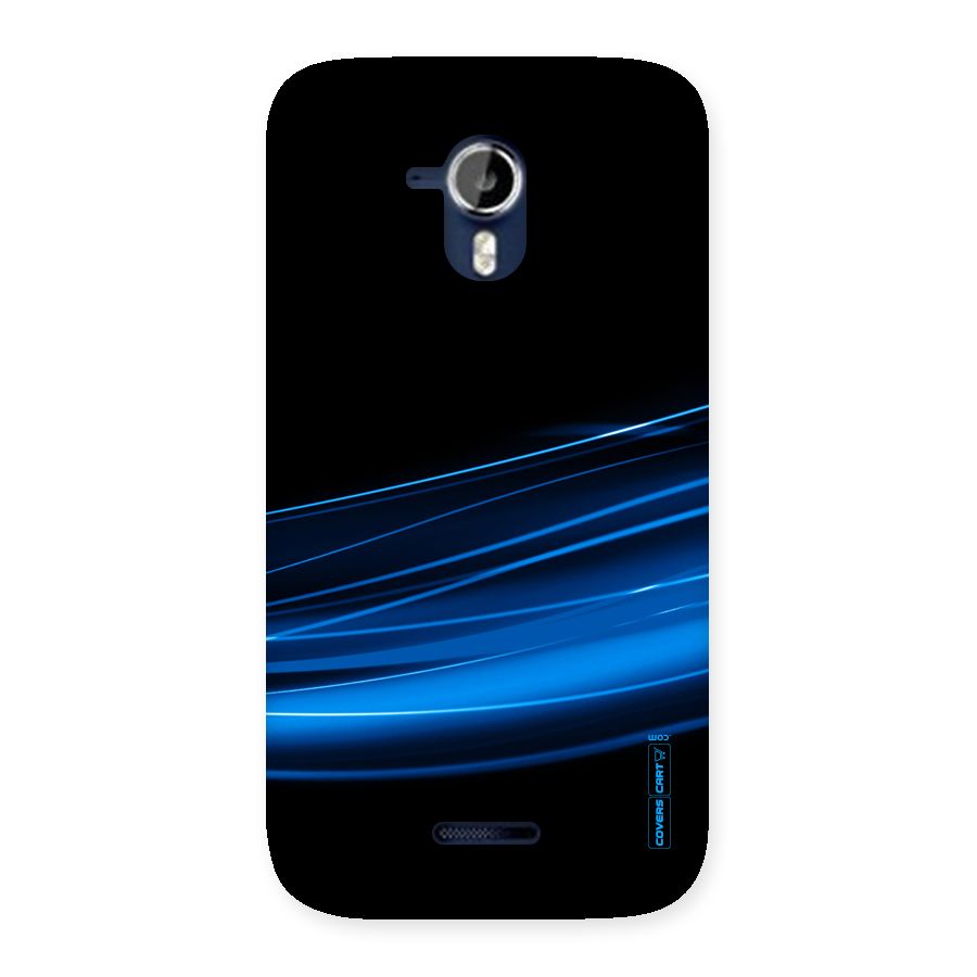 Blue Flow Back Case for Micromax Canvas Magnus A117