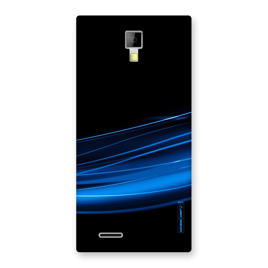 Blue Flow Back Case for Micromax Canvas Xpress A99