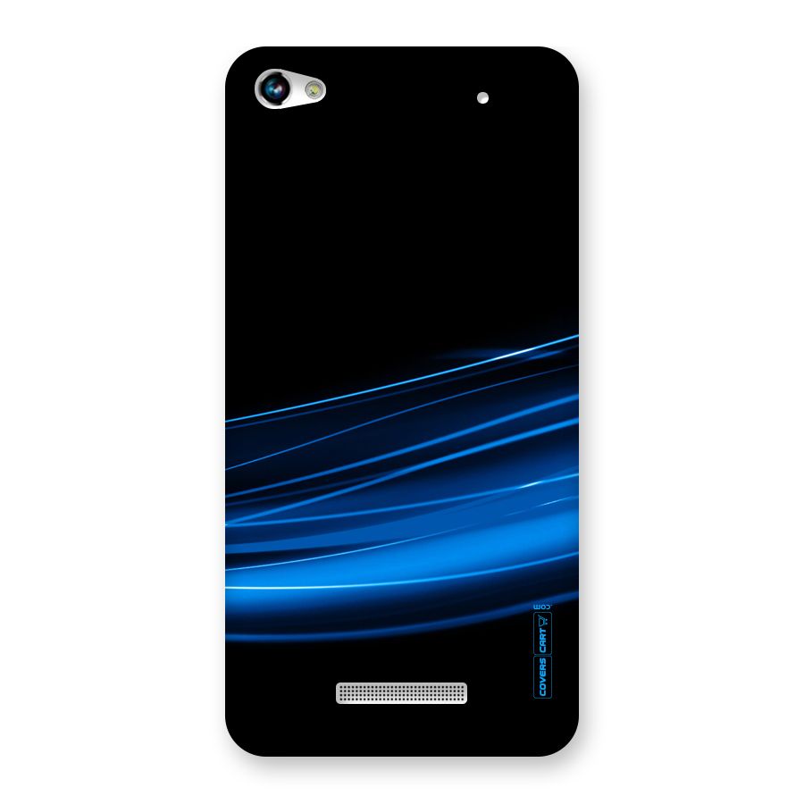 Blue Flow Back Case for Micromax Hue 2