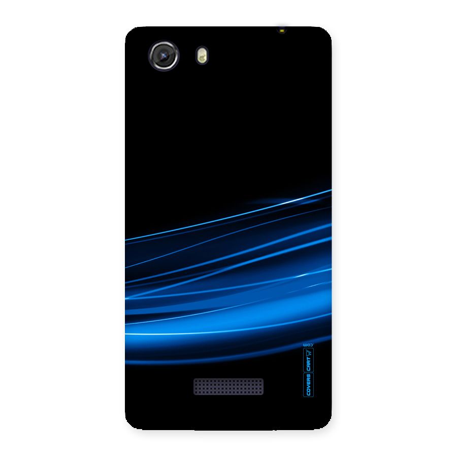 Blue Flow Back Case for Micromax Unite 3