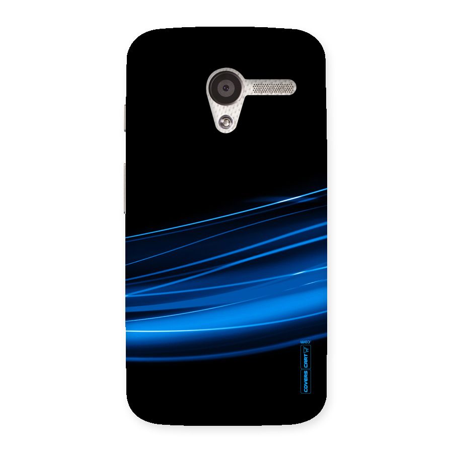 Blue Flow Back Case for Moto X