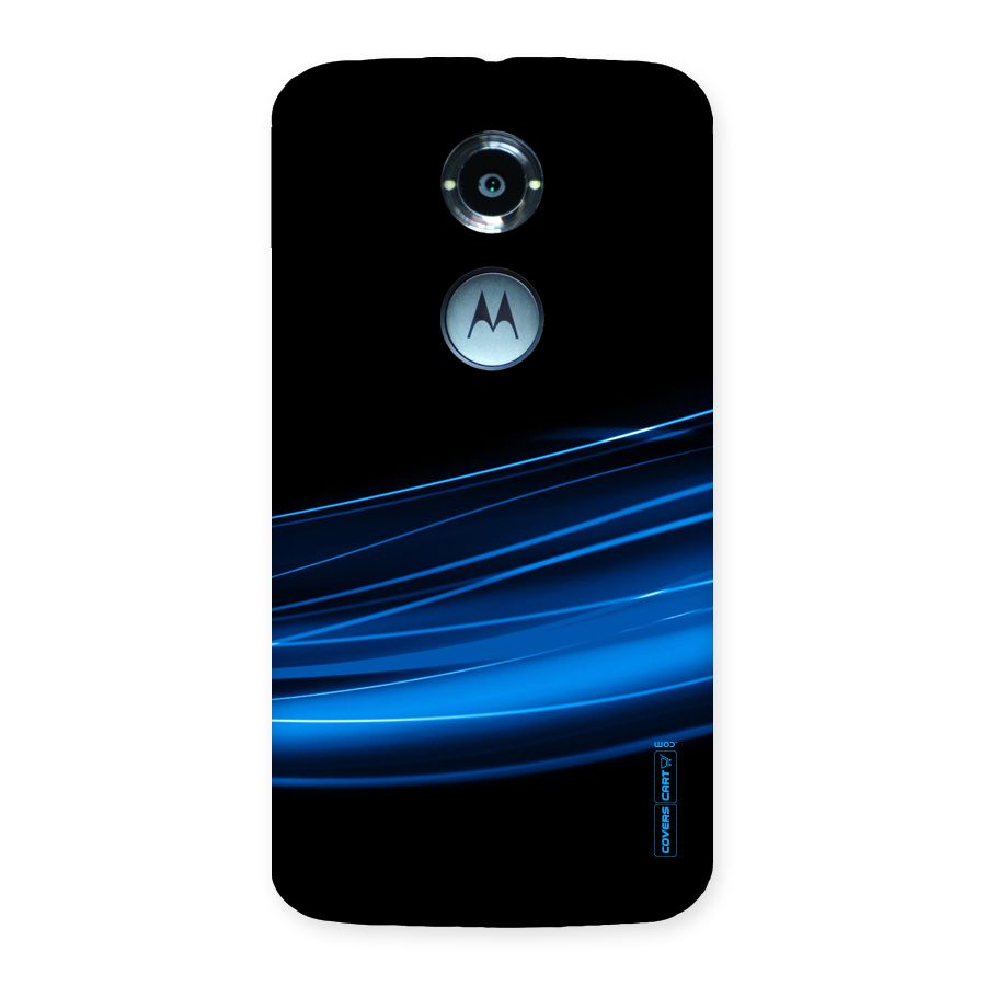 Blue Flow Back Case for Moto X 2nd Gen