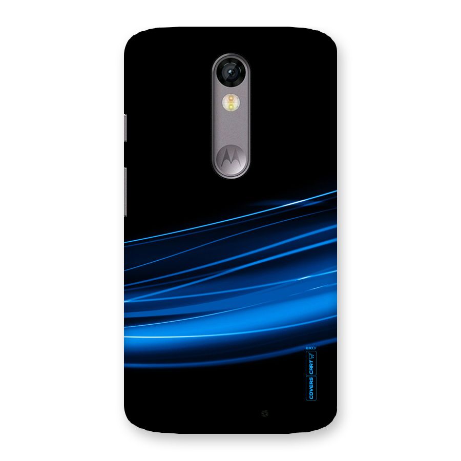 Blue Flow Back Case for Moto X Force