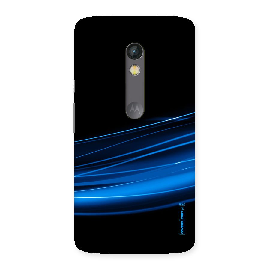 Blue Flow Back Case for Moto X Play