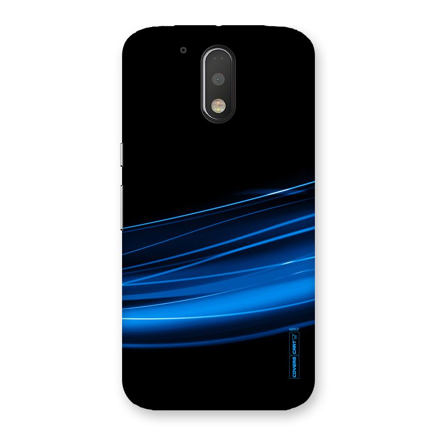 Blue Flow Back Case for Motorola Moto G4