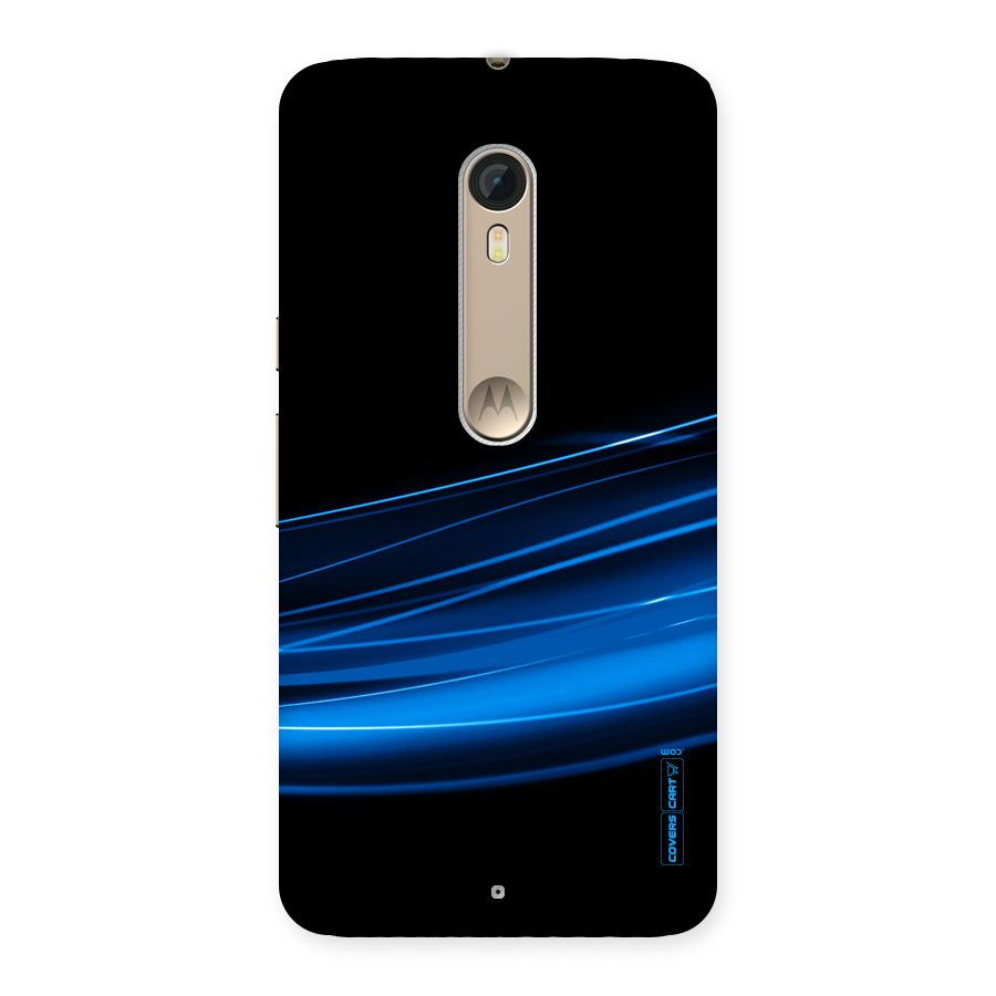 Blue Flow Back Case for Motorola Moto X Style