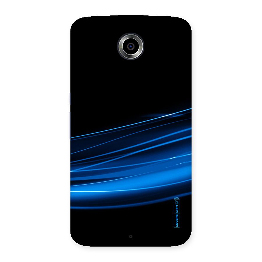 Blue Flow Back Case for Nexsus 6