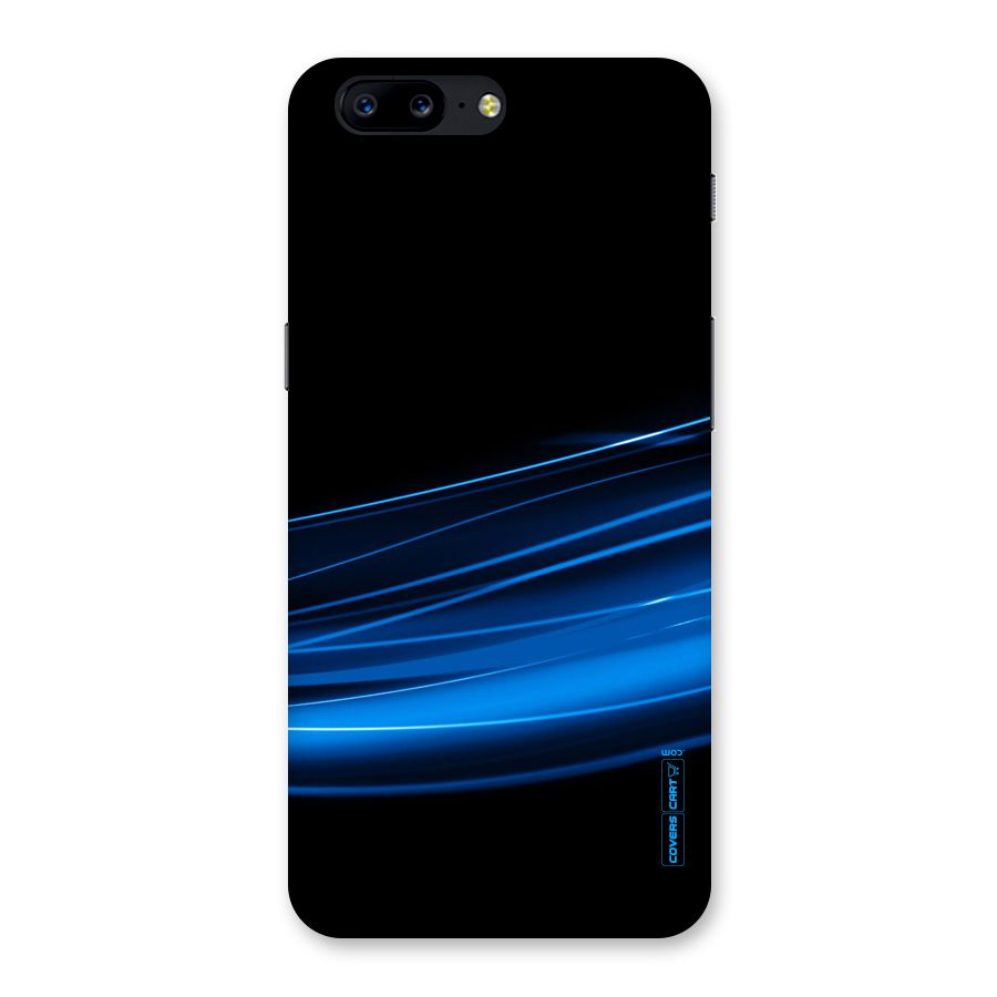 Blue Flow Back Case for OnePlus 5