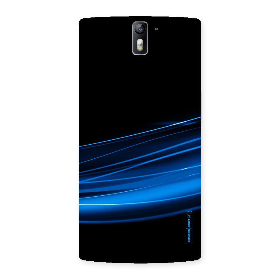 Blue Flow Back Case for One Plus One
