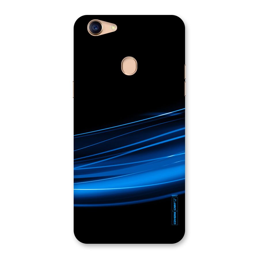 Blue Flow Back Case for Oppo F5