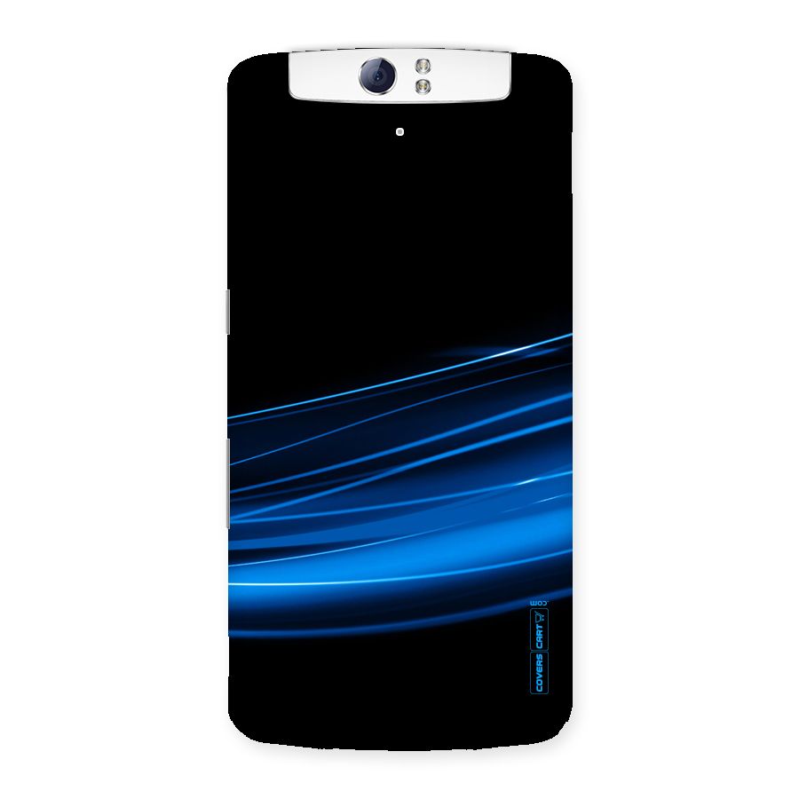 Blue Flow Back Case for Oppo N1