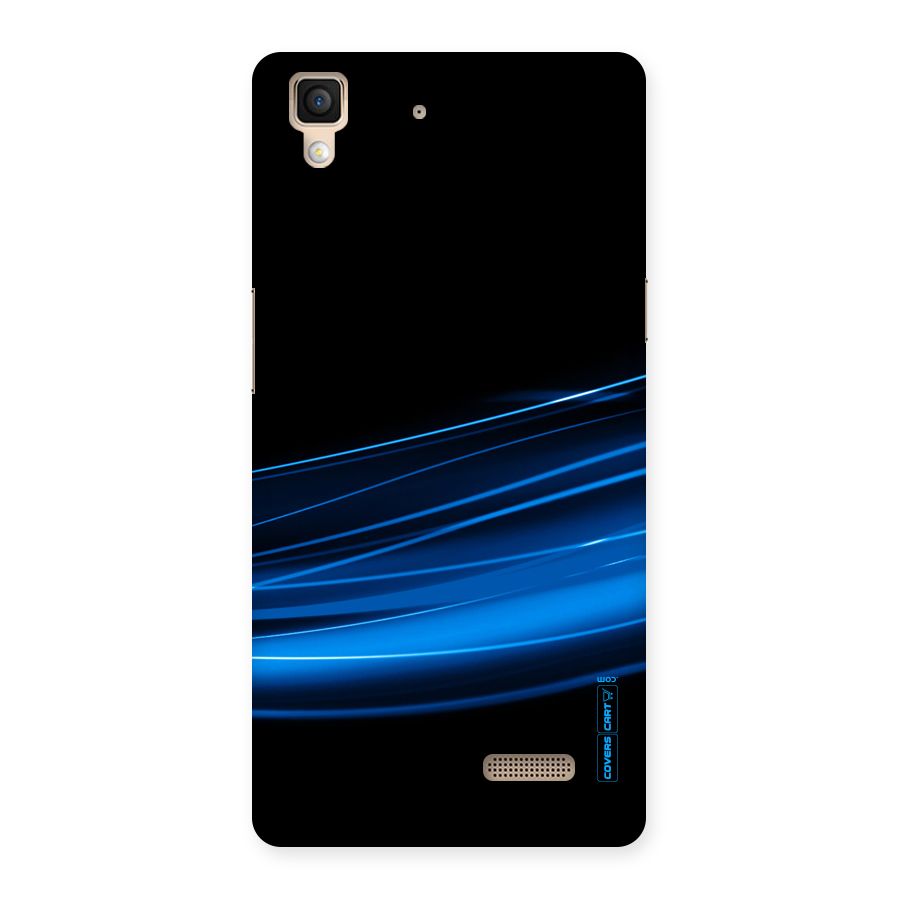 Blue Flow Back Case for Oppo R7