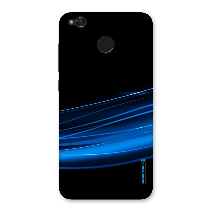 Blue Flow Back Case for Redmi 4