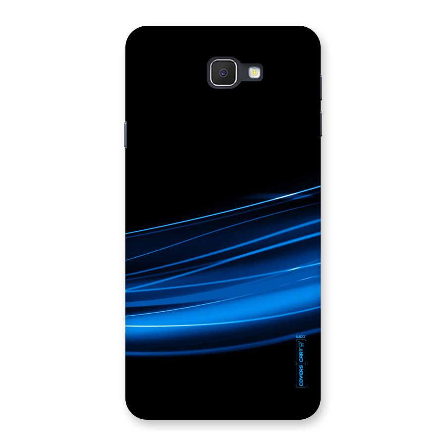 Blue Flow Back Case for Samsung Galaxy J7 Prime