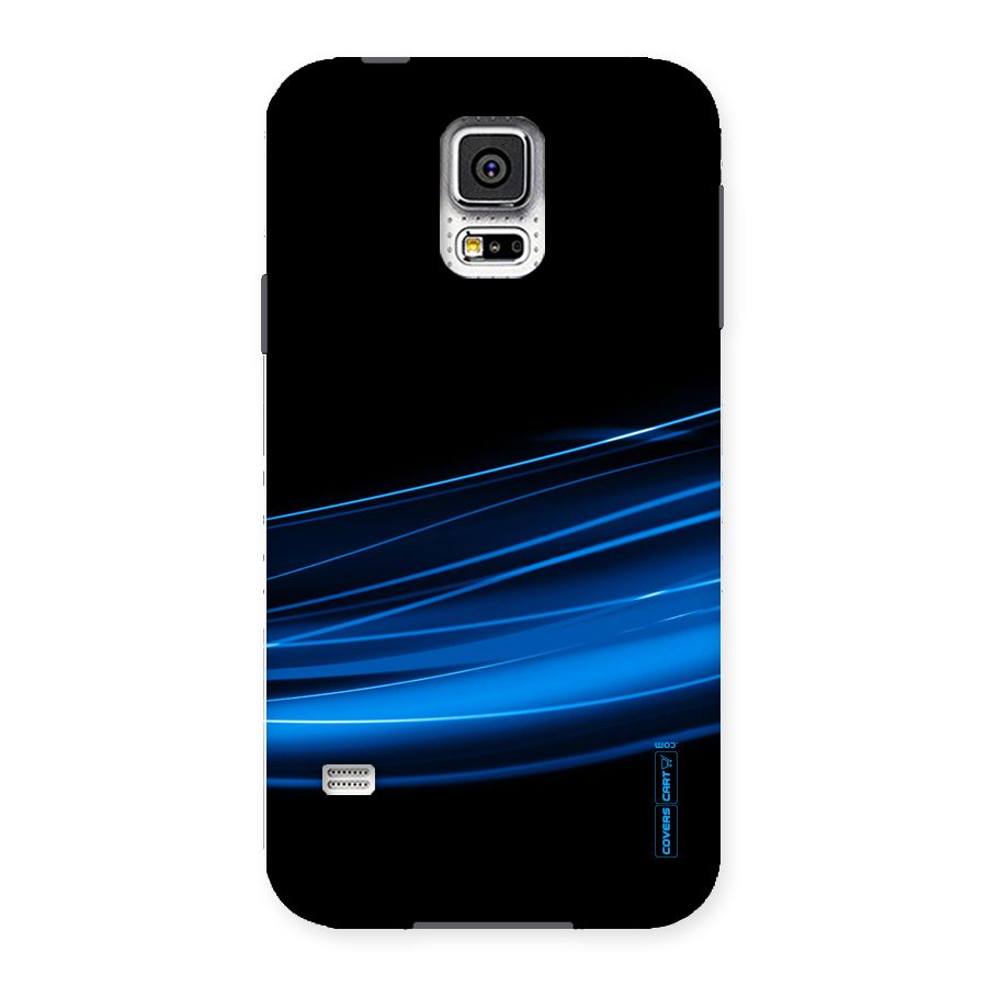 Blue Flow Back Case for Samsung Galaxy S5
