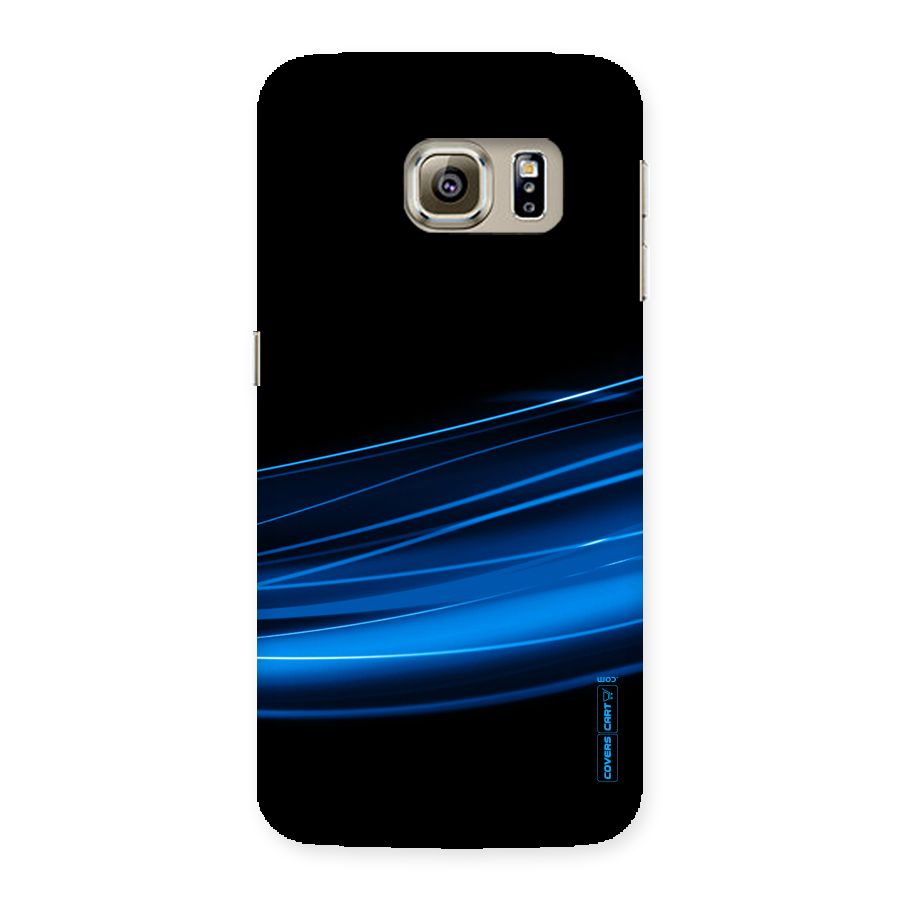 Blue Flow Back Case for Samsung Galaxy S6 Edge Plus