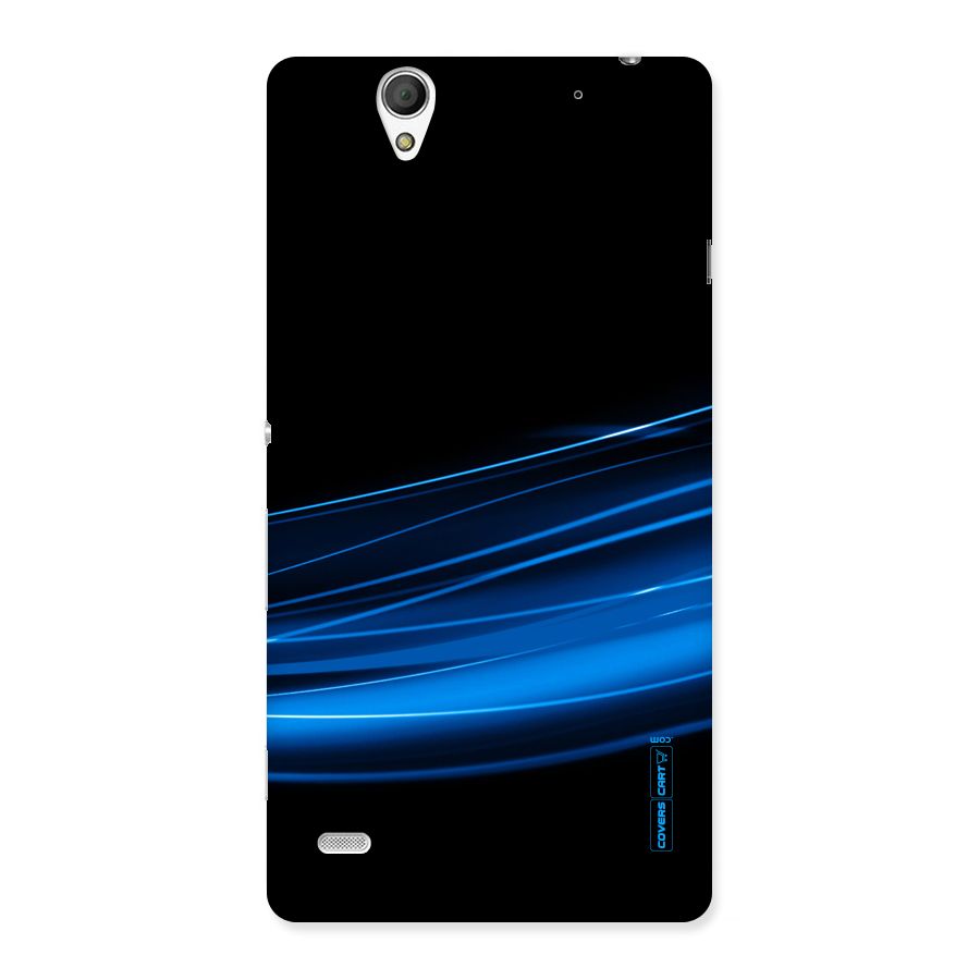 Blue Flow Back Case for Sony Xperia C4