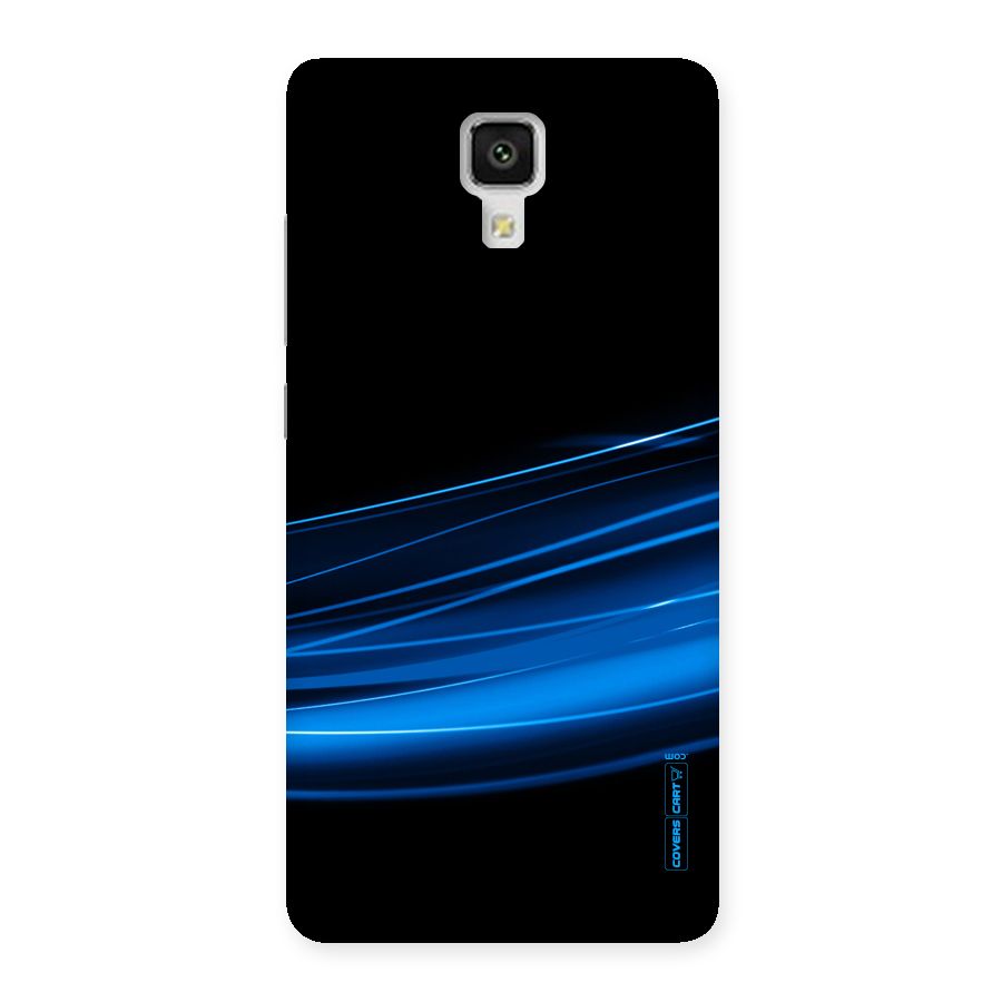 Blue Flow Back Case for Xiaomi Mi 4
