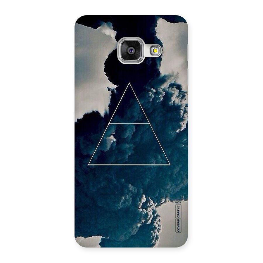 Blue Hue Smoke Back Case for Galaxy A3 2016