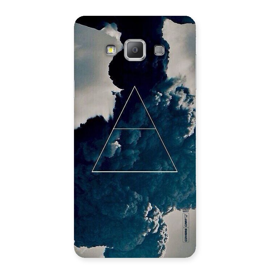 Blue Hue Smoke Back Case for Galaxy A7