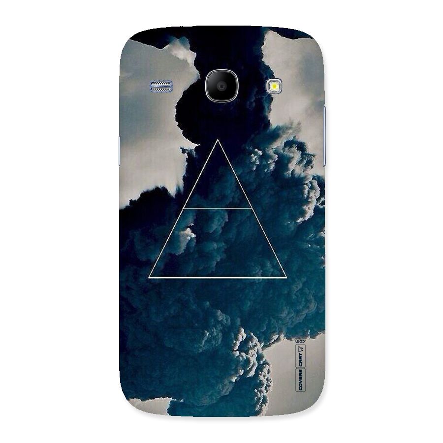Blue Hue Smoke Back Case for Galaxy Core