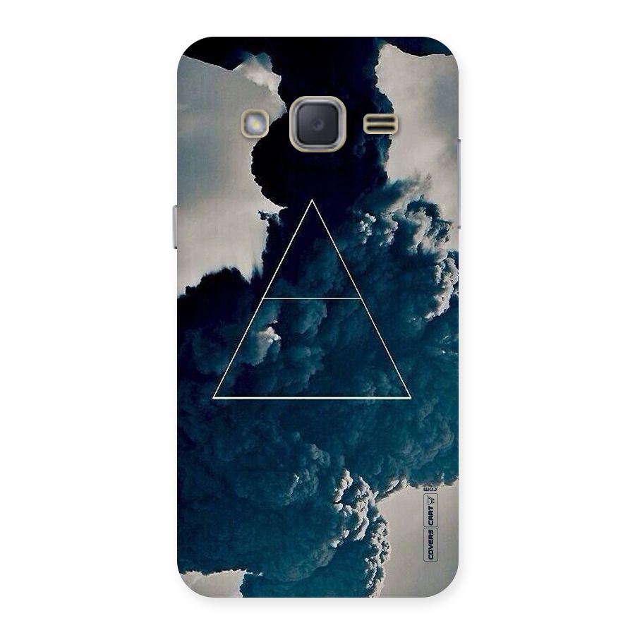 Blue Hue Smoke Back Case for Galaxy J2