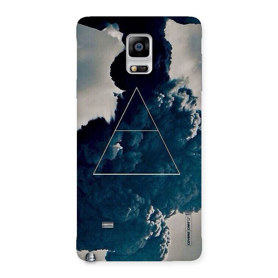 Blue Hue Smoke Back Case for Galaxy Note 4