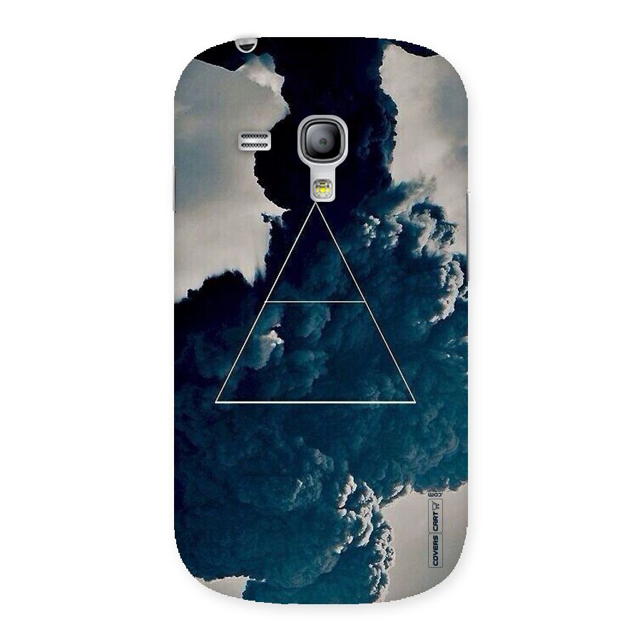 Blue Hue Smoke Back Case for Galaxy S3 Mini
