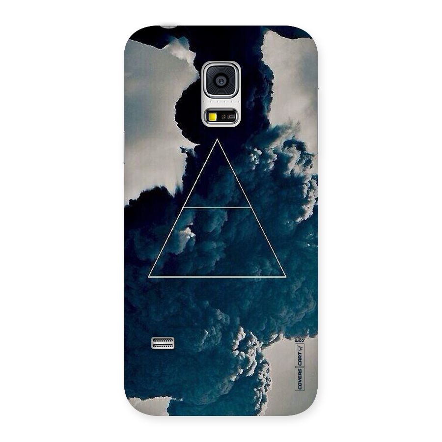 Blue Hue Smoke Back Case for Galaxy S5 Mini