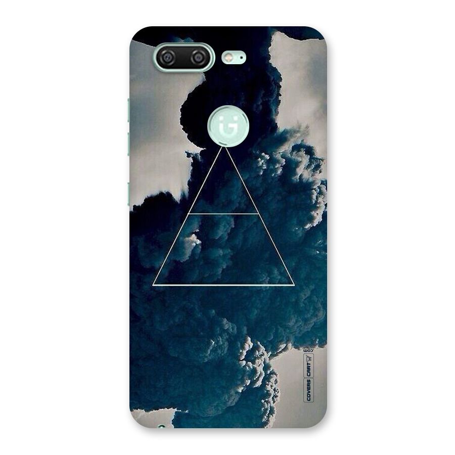 Blue Hue Smoke Back Case for Gionee S10
