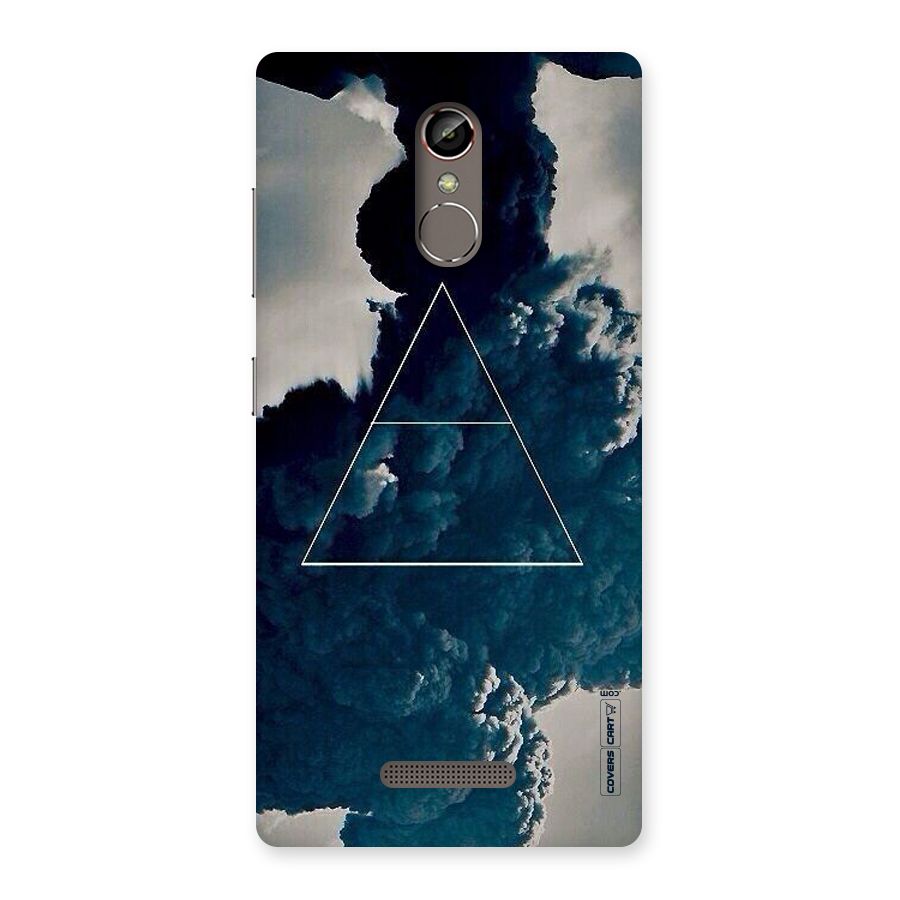 Blue Hue Smoke Back Case for Gionee S6s