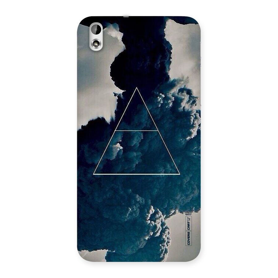 Blue Hue Smoke Back Case for HTC Desire 816g