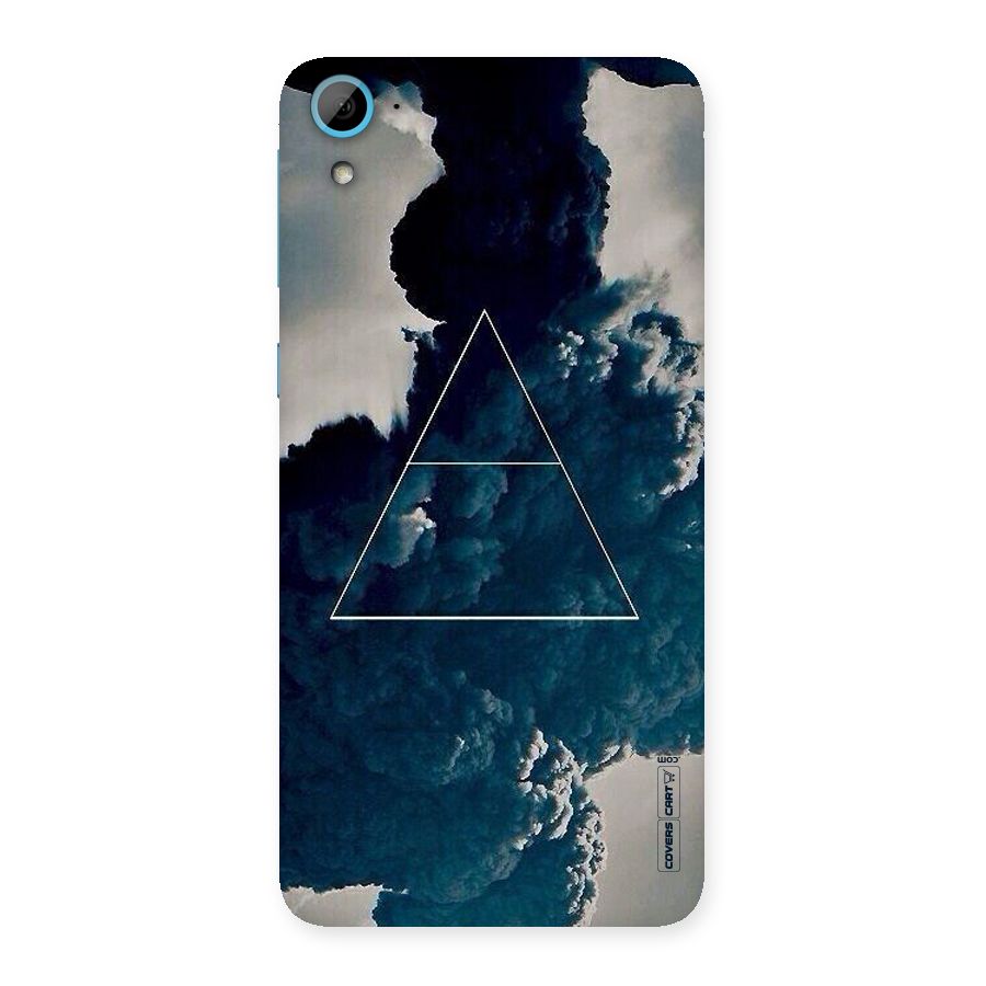 Blue Hue Smoke Back Case for HTC Desire 826