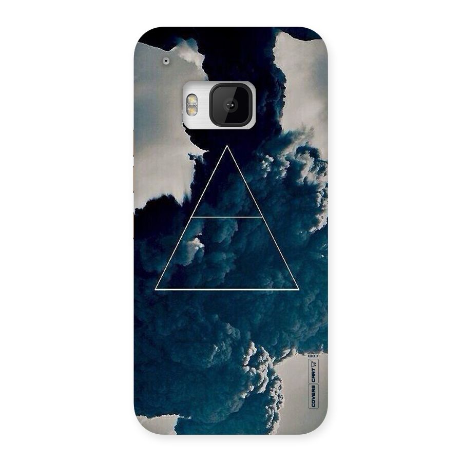 Blue Hue Smoke Back Case for HTC One M9
