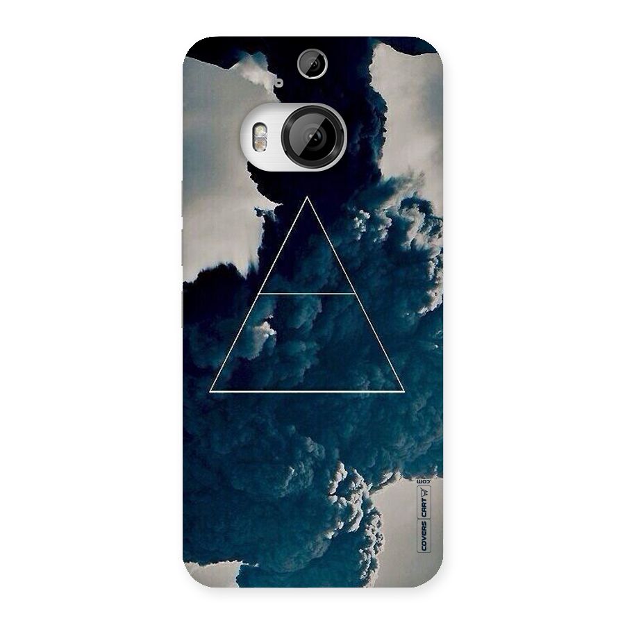 Blue Hue Smoke Back Case for HTC One M9 Plus