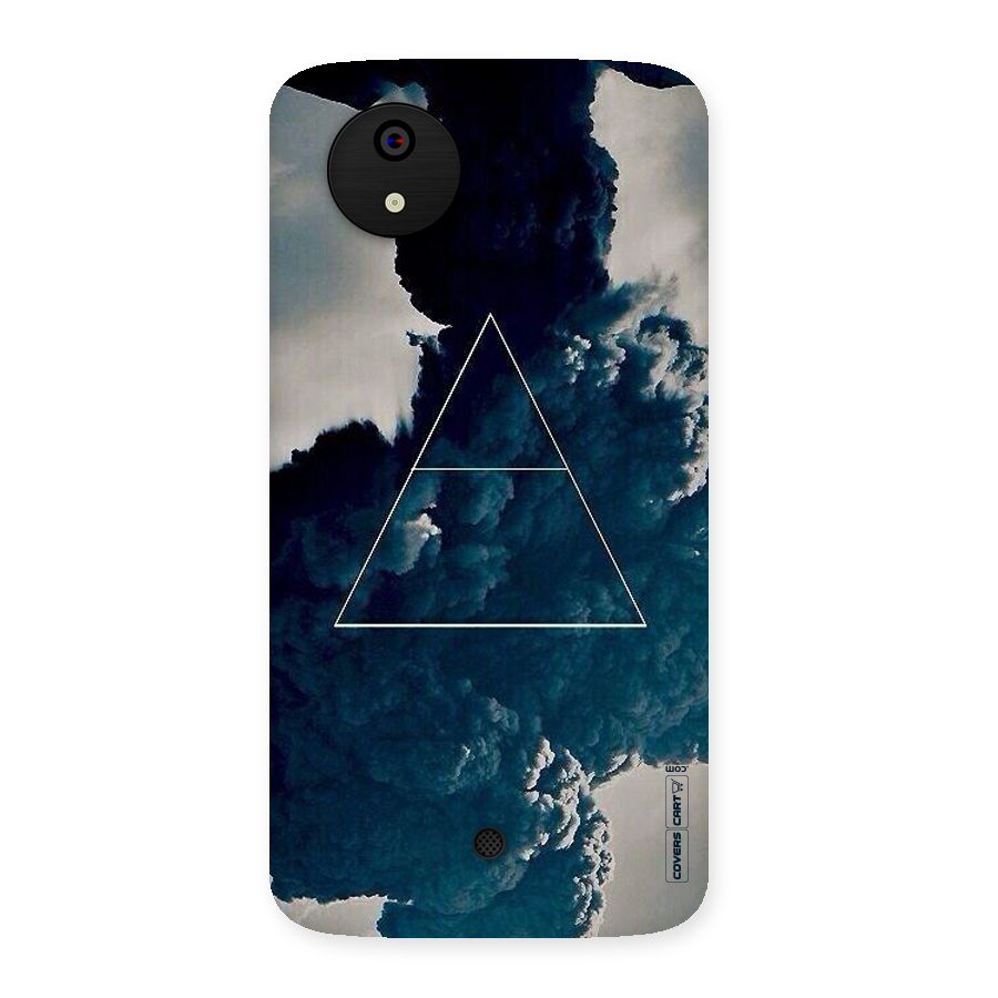 Blue Hue Smoke Back Case for Micromax Canvas A1