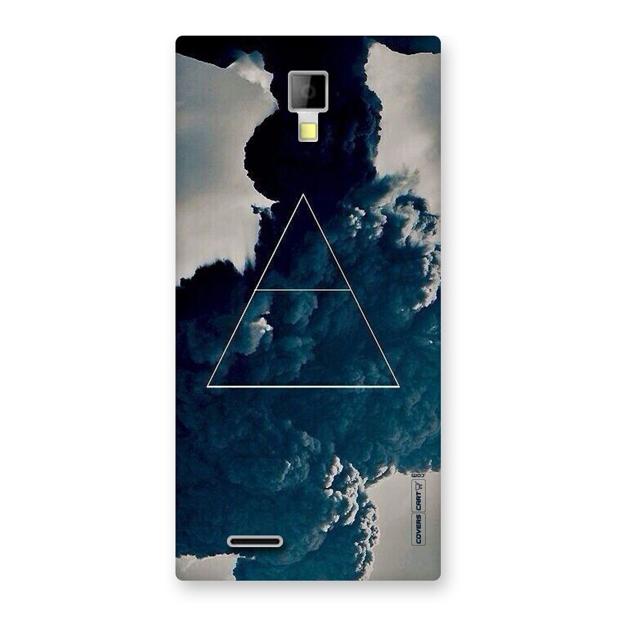 Blue Hue Smoke Back Case for Micromax Canvas Xpress A99