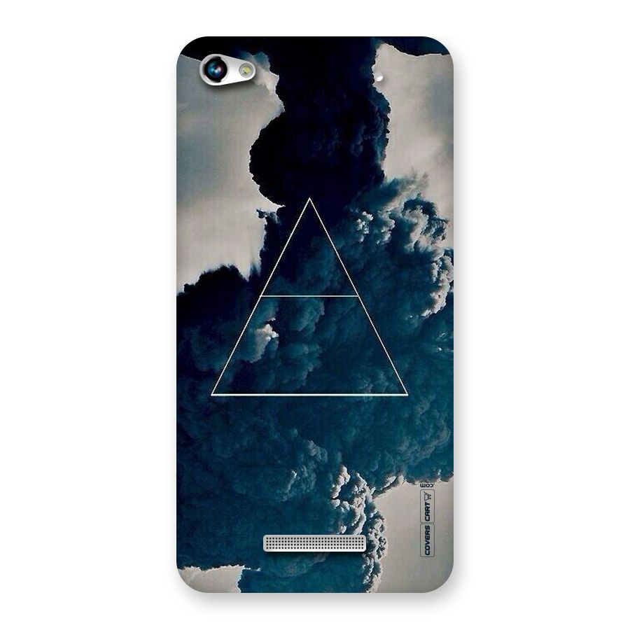 Blue Hue Smoke Back Case for Micromax Hue 2