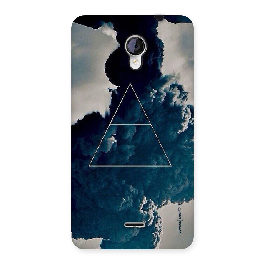 Blue Hue Smoke Back Case for Micromax Unite 2 A106