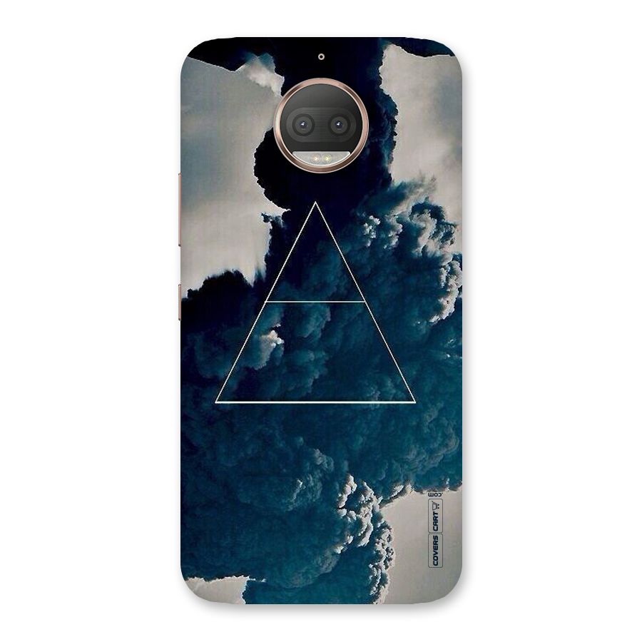 Blue Hue Smoke Back Case for Moto G5s Plus