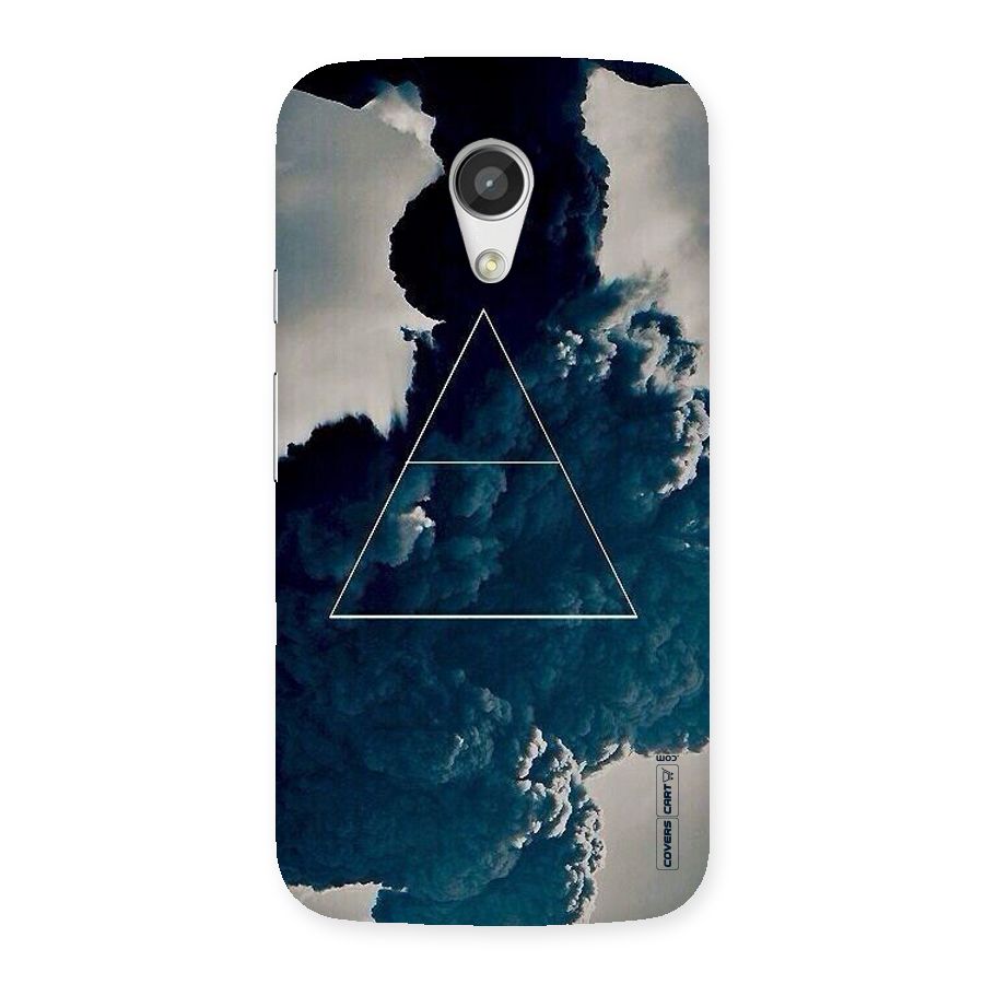 Blue Hue Smoke Back Case for Moto G 2nd Gen