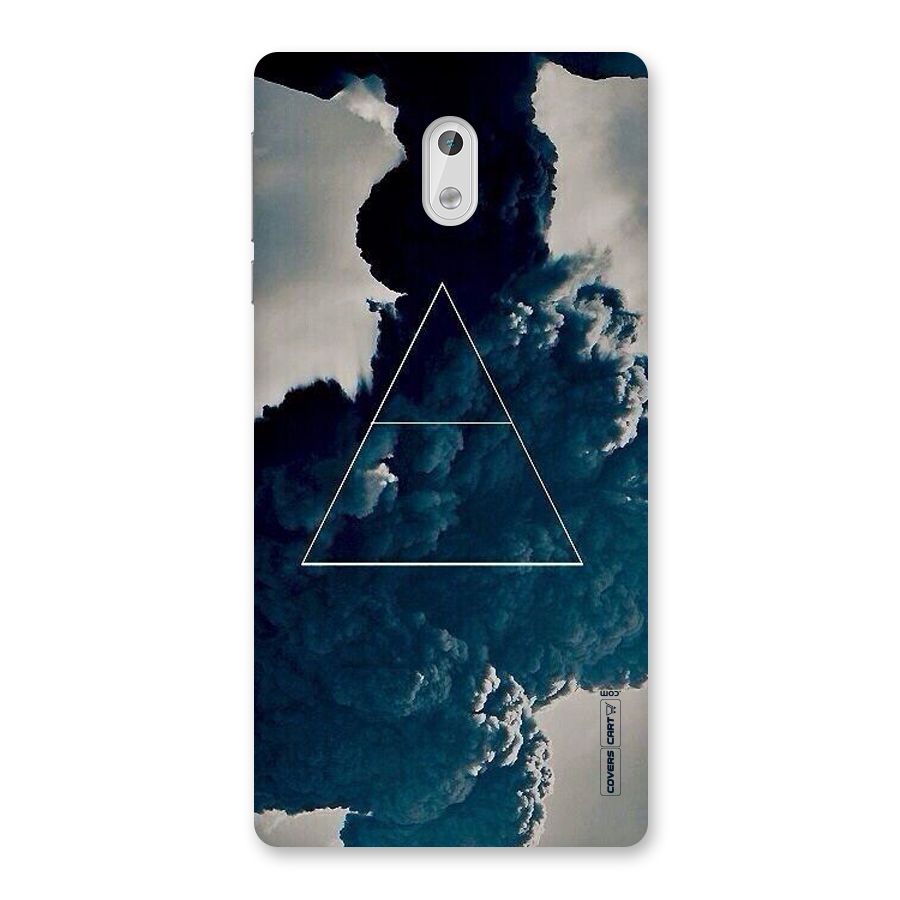 Blue Hue Smoke Back Case for Nokia 3