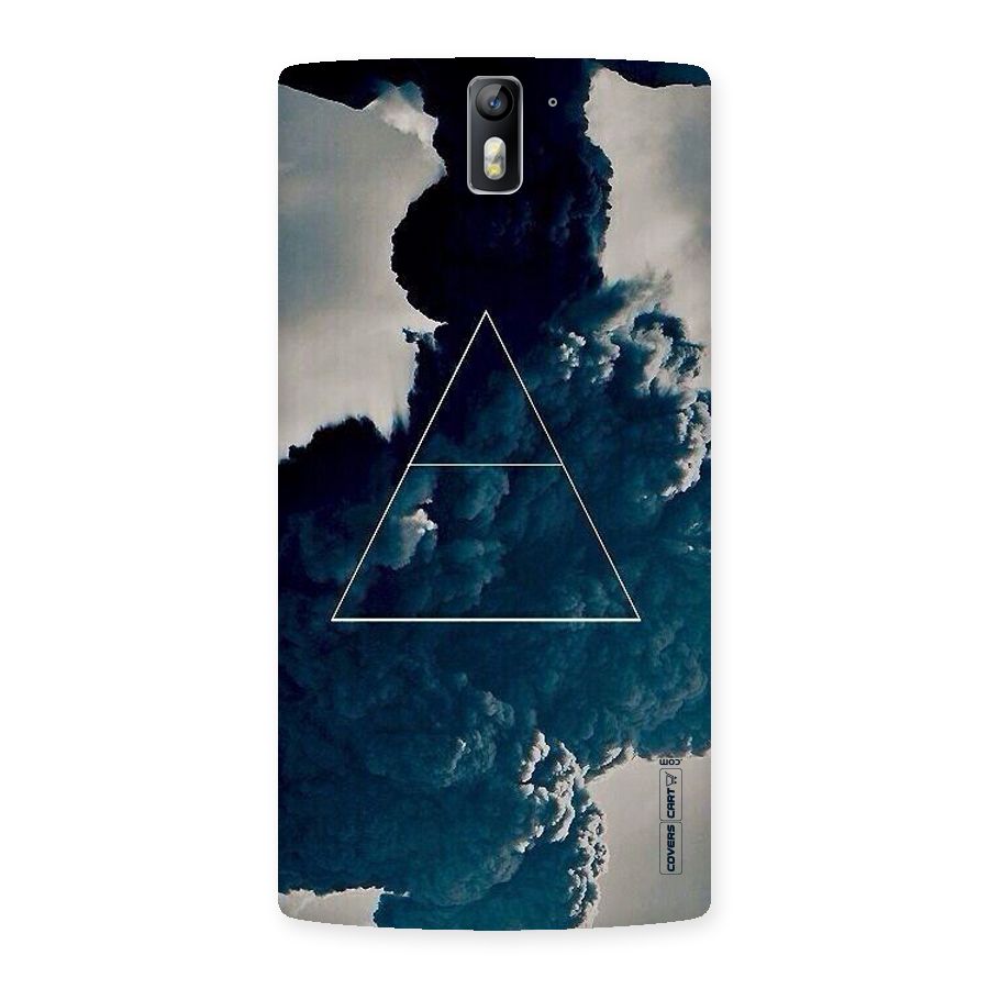 Blue Hue Smoke Back Case for One Plus One