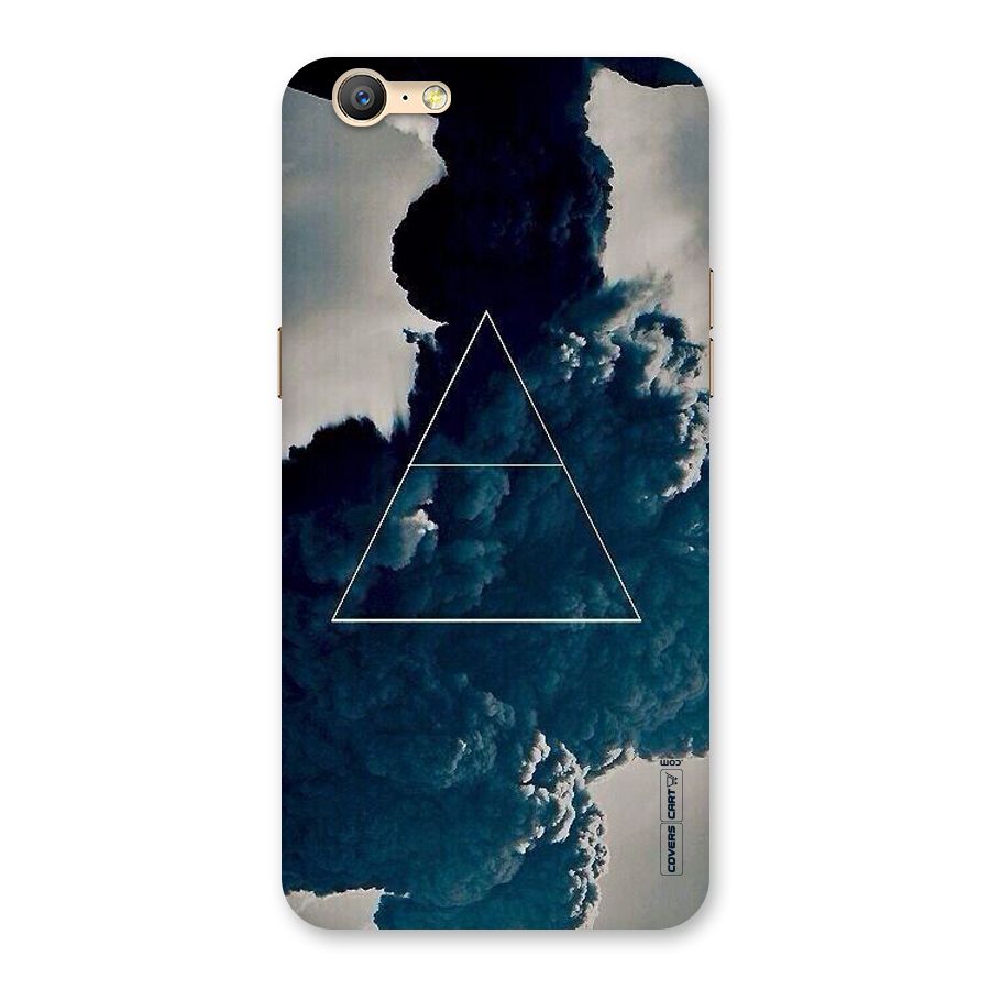 Blue Hue Smoke Back Case for Oppo A57