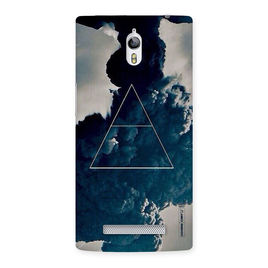 Blue Hue Smoke Back Case for Oppo Find 7