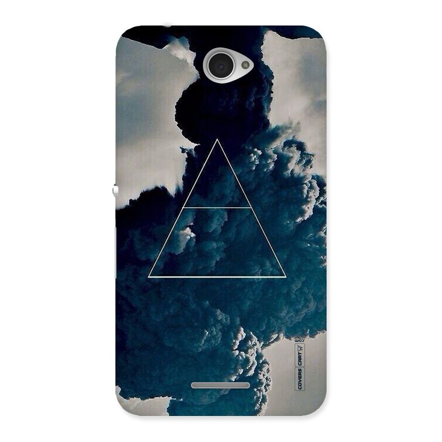 Blue Hue Smoke Back Case for Sony Xperia E4