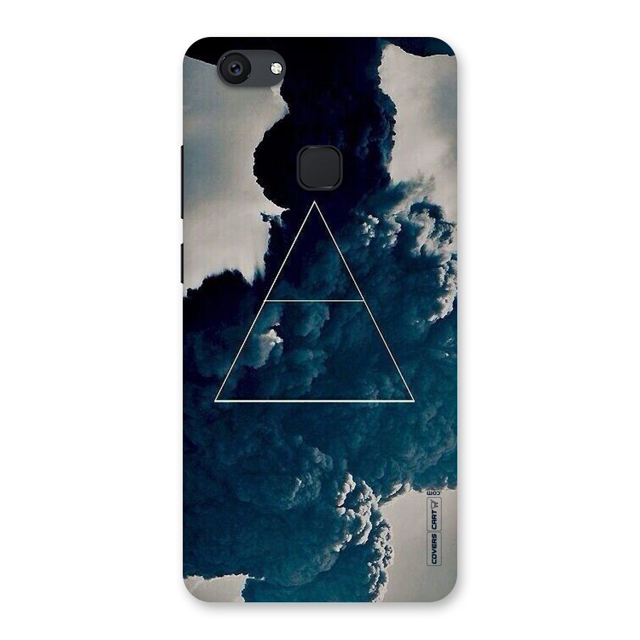 Blue Hue Smoke Back Case for Vivo V7 Plus